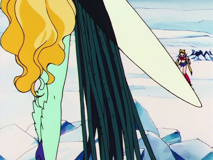 Sailor Mars dies last, and Sailor Moon walks on alone