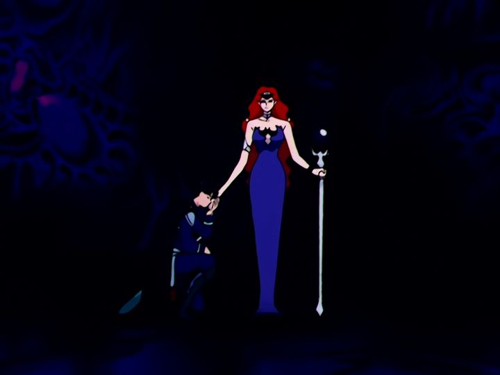 Sailor Moon reaches the brainwashed Endymion and frees him