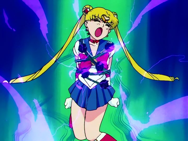 Sailor Moon reaches the brainwashed Endymion and frees him