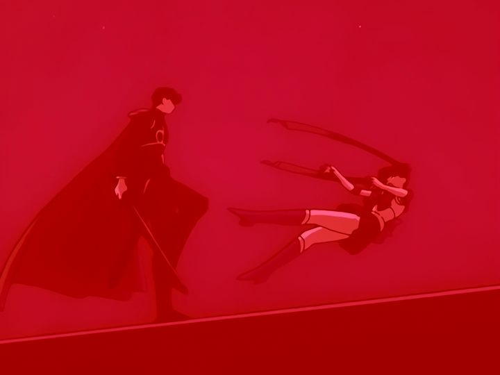Sailor Moon reaches the brainwashed Endymion and frees him