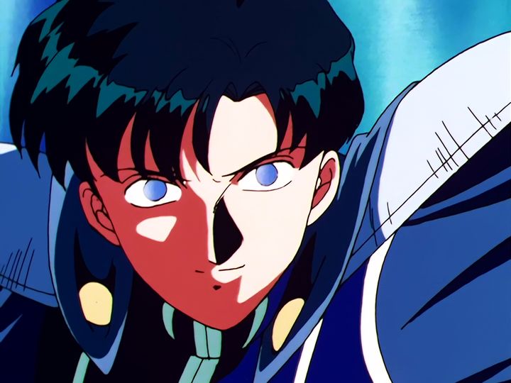 Sailor Moon reaches the brainwashed Endymion and frees him