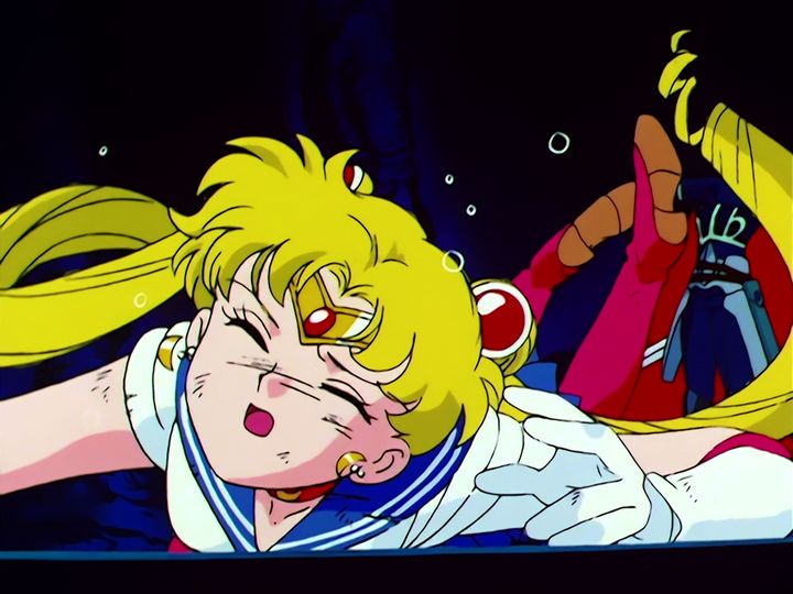 Sailor Moon reaches the brainwashed Endymion and frees him