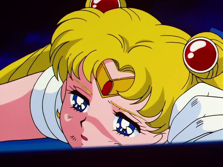 Sailor Moon reaches the brainwashed Endymion and frees him