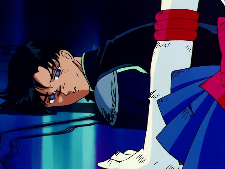Sailor Moon refuses to fight back, and frees Endymion