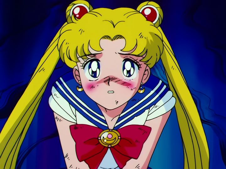 Sailor Moon refuses to fight back, and frees Endymion