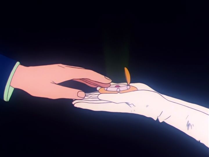 Sailor Moon refuses to fight back, and frees Endymion