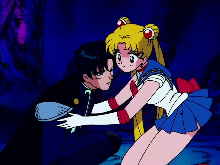 Sailor Moon refuses to fight back, and frees Endymion