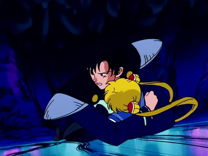 Endymion dies saving Usagi as Super Beryl rises