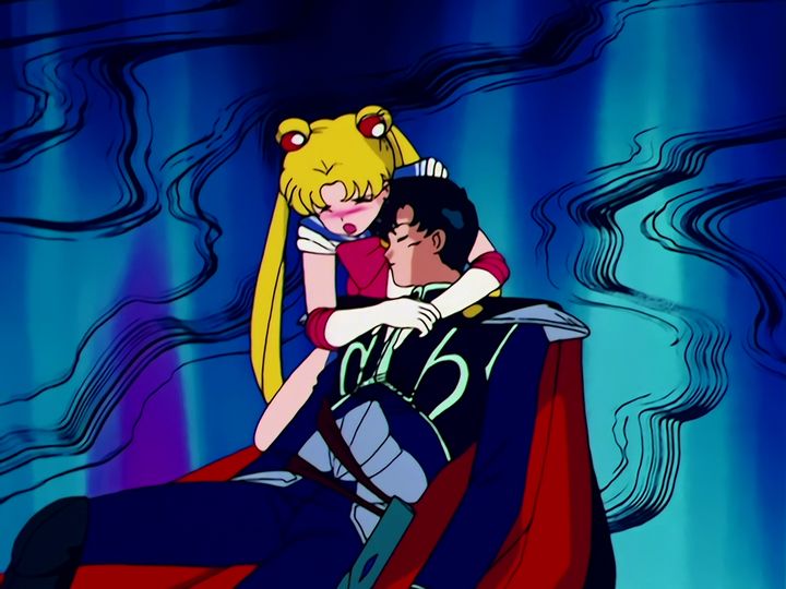 Endymion dies saving Usagi as Super Beryl rises