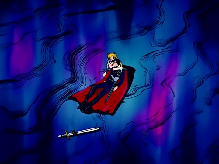 Endymion dies saving Usagi as Super Beryl rises