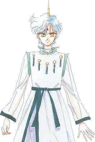 Helios in the manga, drawn by Naoko Takeuchi